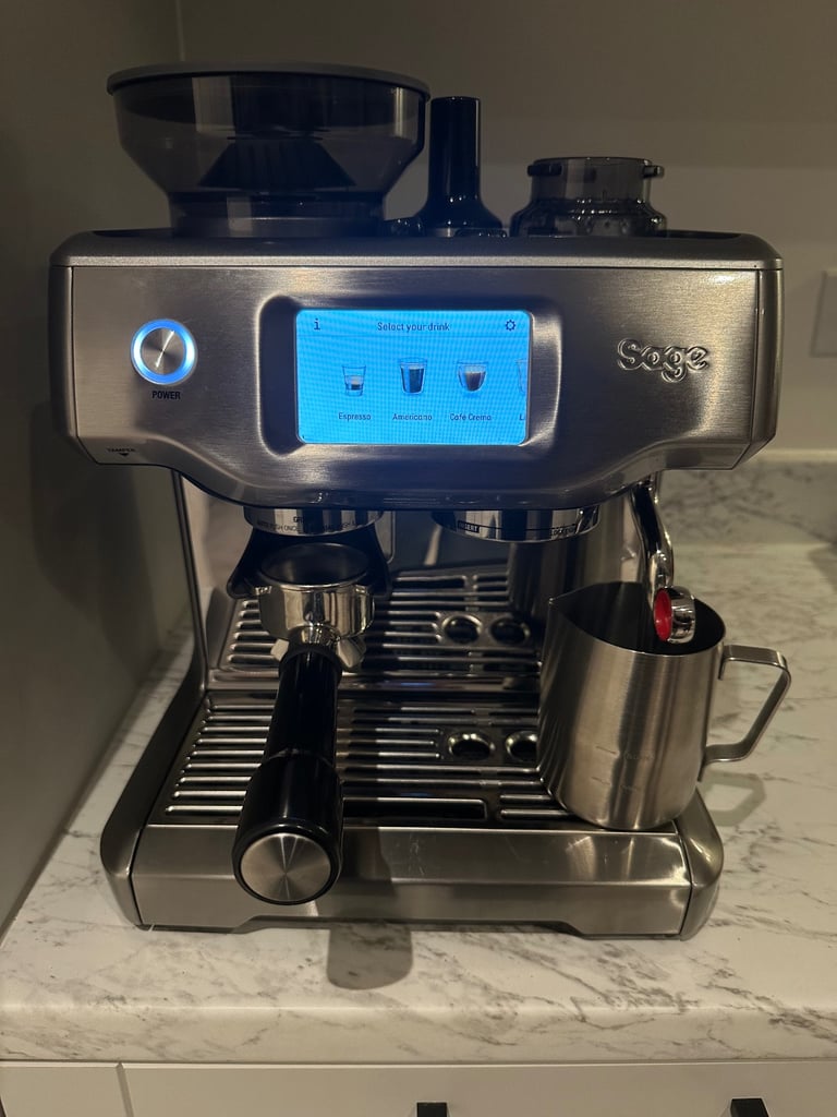 image for SAGE Barista Touch Coffee Machine Brushed Stainless Steel, Bean to Cup