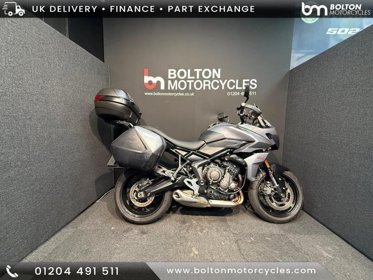 Triumph 660 Sport Motorcycle Grey