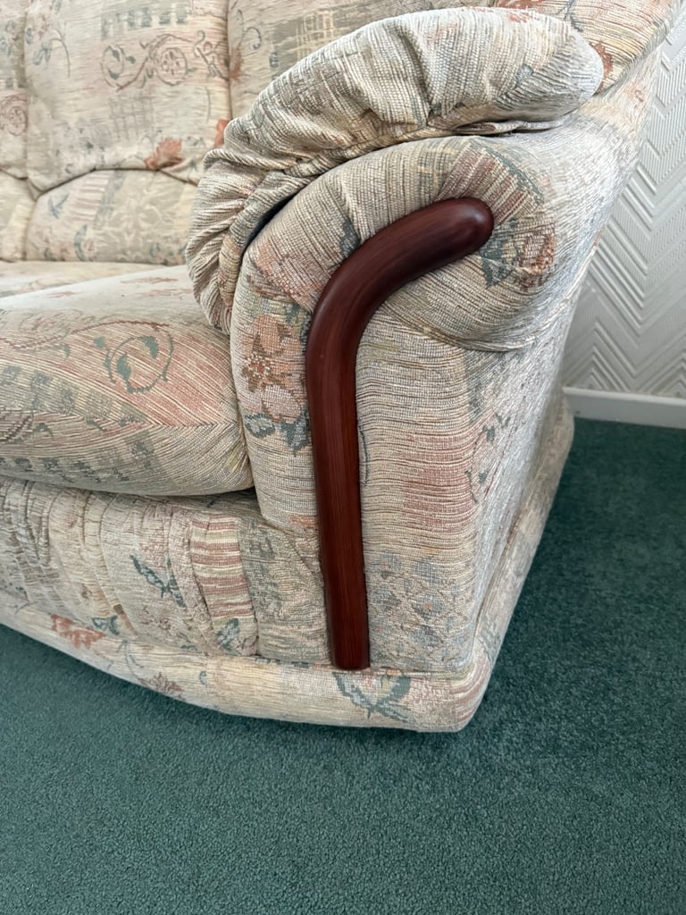 3-Piece Sofa Suite - one 3-Seater Sofa and two single Recliners