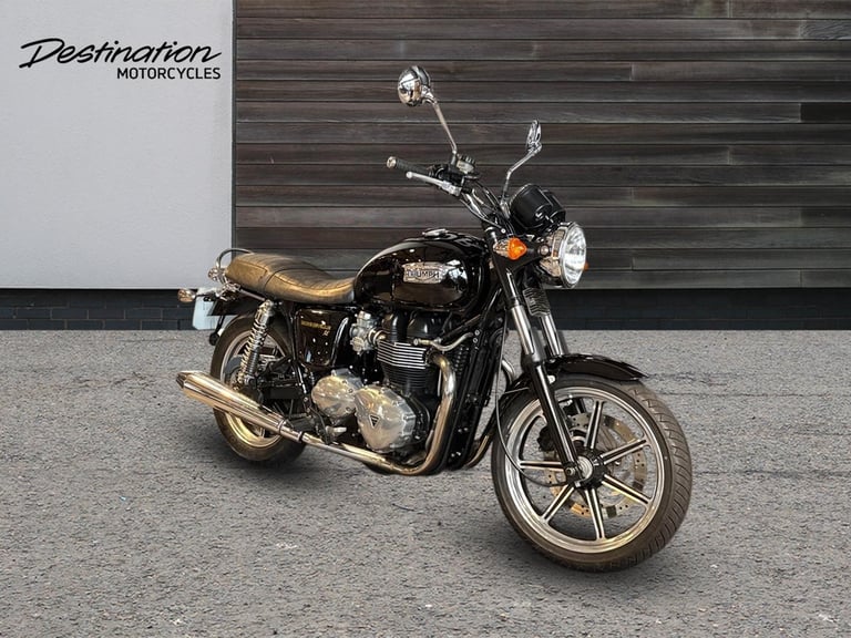 2009 Triumph Bonneville AIR COOLED black