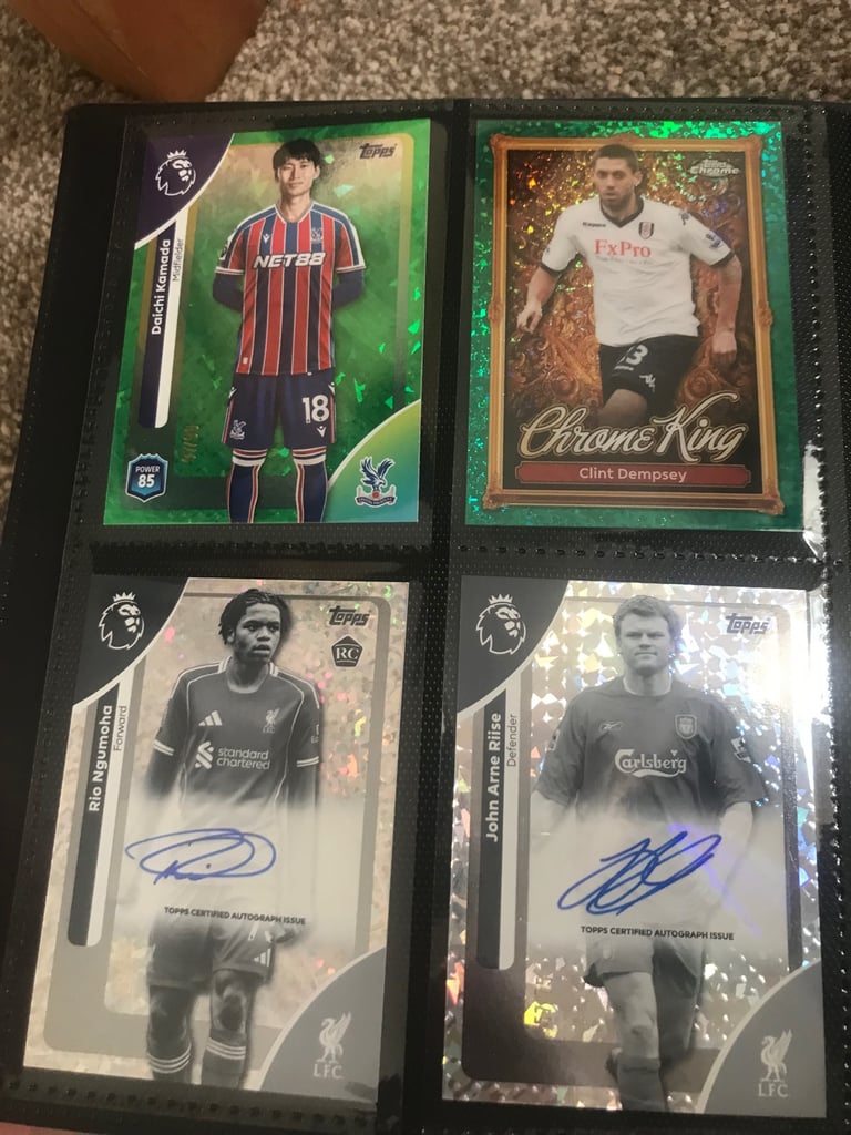 image for 🔥Topps 2025/2026 Premier League Numbered Parallels/Autos🔥