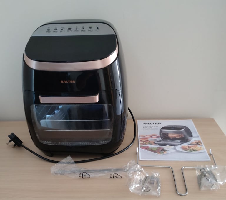 image for Salter Air Fryer Digital Aerocook Pro XL EK3662RG Mini Oven Airfryer