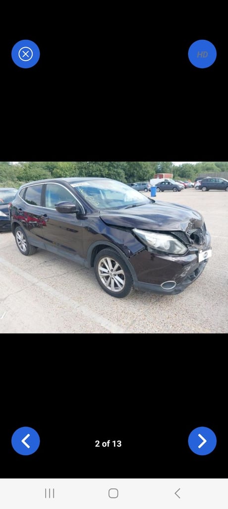 Nissan qashqai 2016 breaking 