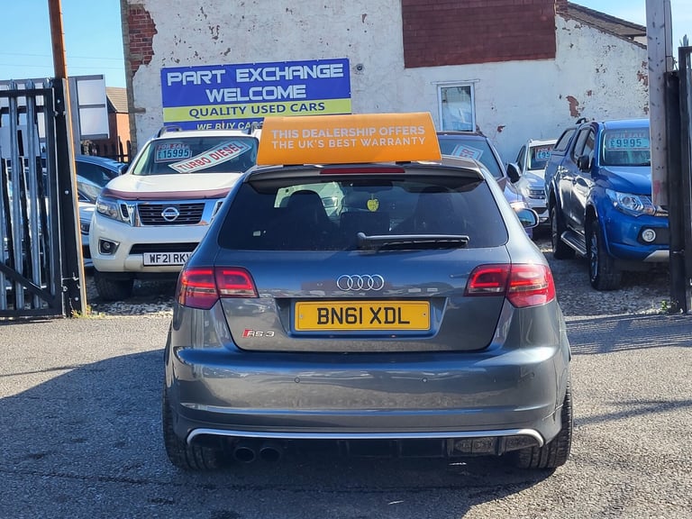 2011 Audi RS3 2.5T FSI RS3 Quattro 5dr S Tronic TOP SPEC HATCHBACK Petrol Automatic