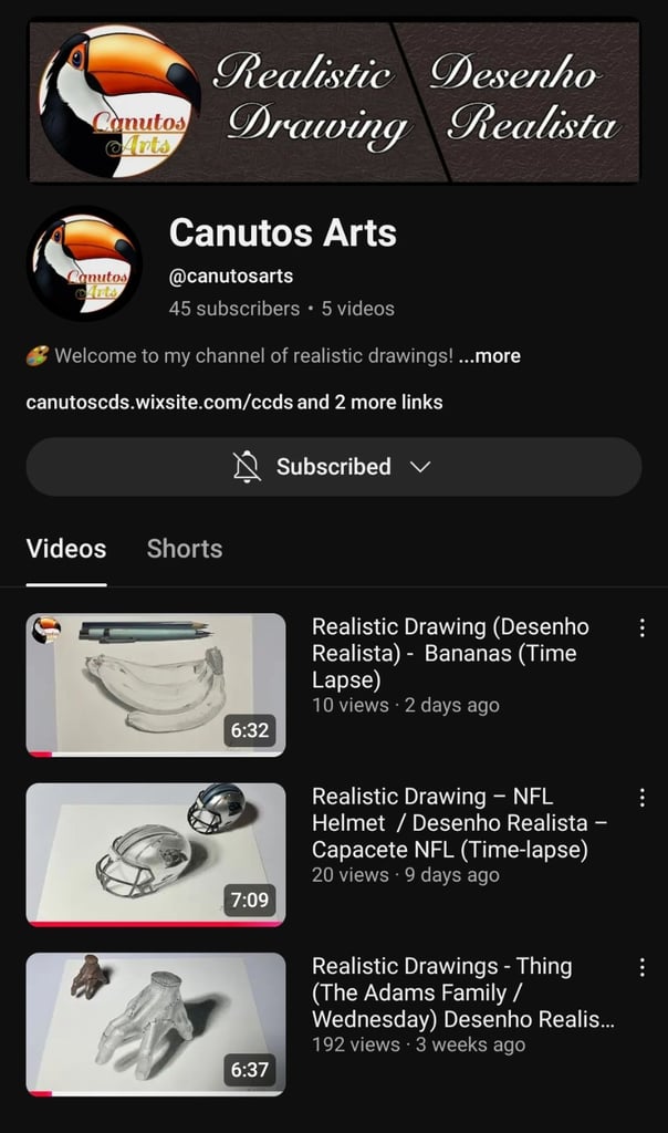 **Realistic Drawings on YouTube – Art That Impresses 🎨✨**