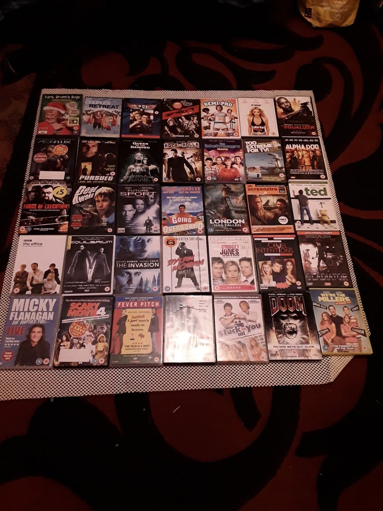 A selection of 35 dvds adult 15