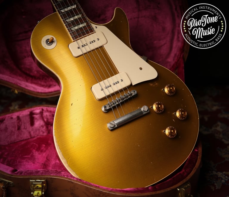 Gibson USA Custom Shop R6 Aged Limited Edition Goldtop