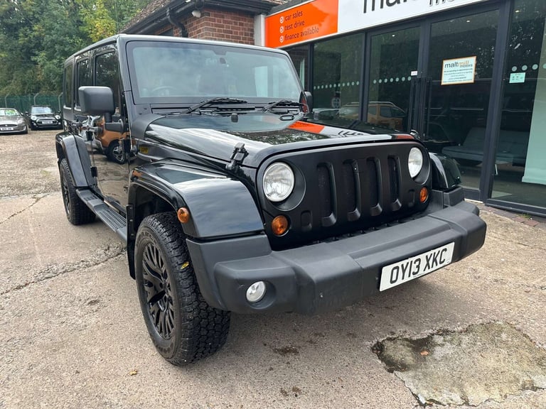 2013 Jeep Wrangler 2.8 Wrangler Sahara Unlimited CRD 197 Auto 4WD 4dr SUV Diesel Automatic