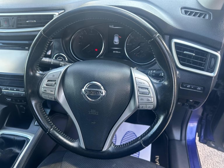 2016 Nissan Qashqai 1.2 DIG-T N-Connecta 2WD Euro 6 (s/s) 5dr HATCHBACK Petrol Manual