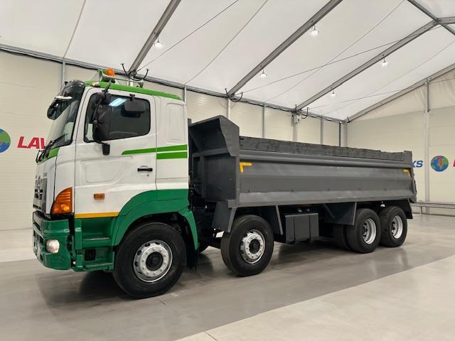 Hino 3241 700 8x4 Sleeper Cab Steel Tipper