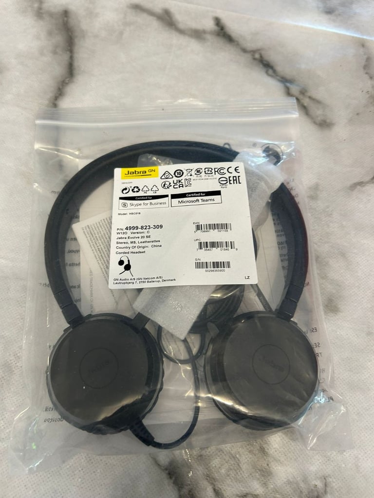 Jabra Evolve 20 SE USB Stereo Headset