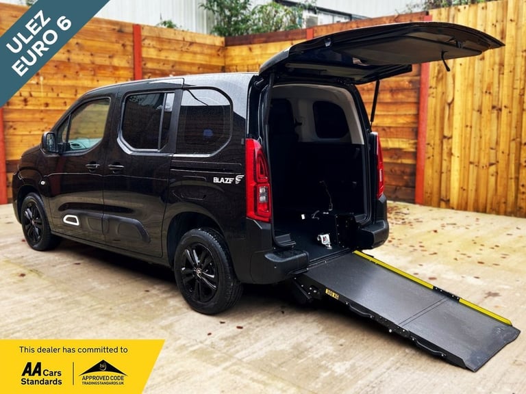image for 2020 Citroen Berlingo 3 Seat Auto Wheelchair Accessible Disabled Access Vehicle WAV MPV Diesel Au...