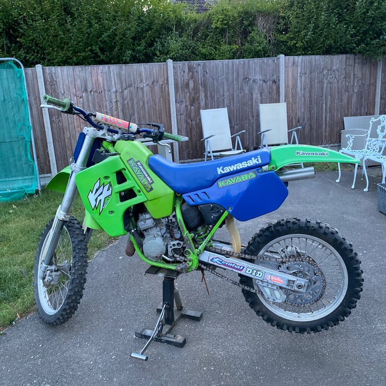 Kawasaki KX125 cc MX bike 