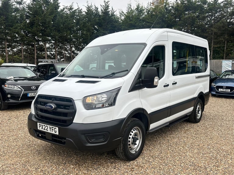 2022 Ford Transit 2.0 350 EcoBlue Leader RWD L2 H2 Euro 6 (s/s) 5dr (12 Seat) MINIBUS Diesel Manual