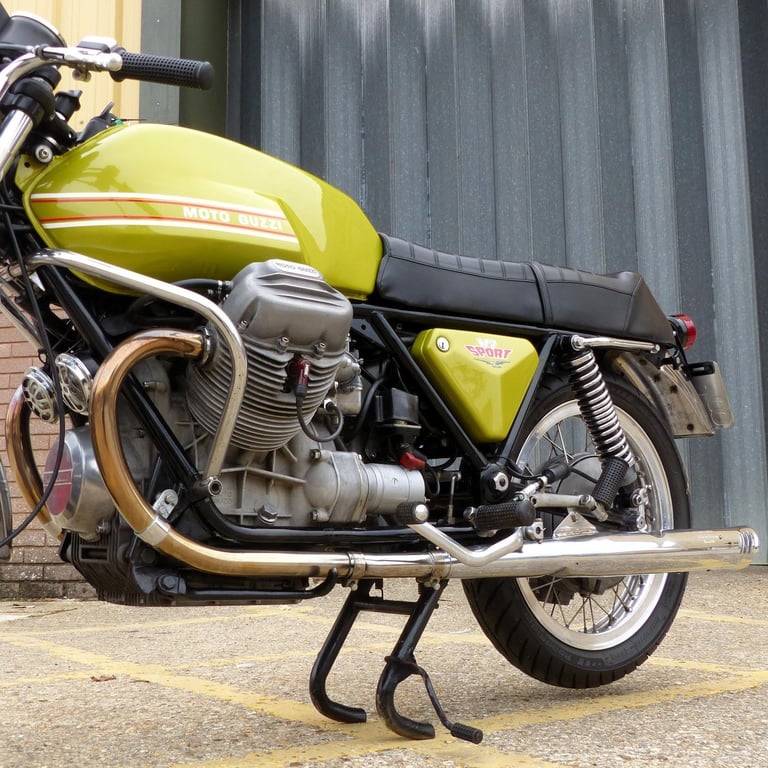 1974 MOTO GUZZI V7 SPORT – A Rare Gem in Impeccable Condition