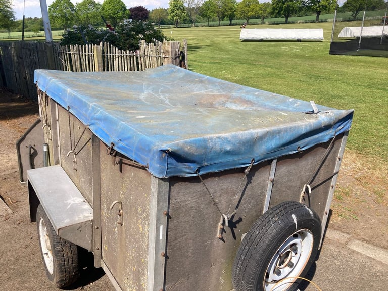Box trailer - good used condition, plenty tread in tyres.