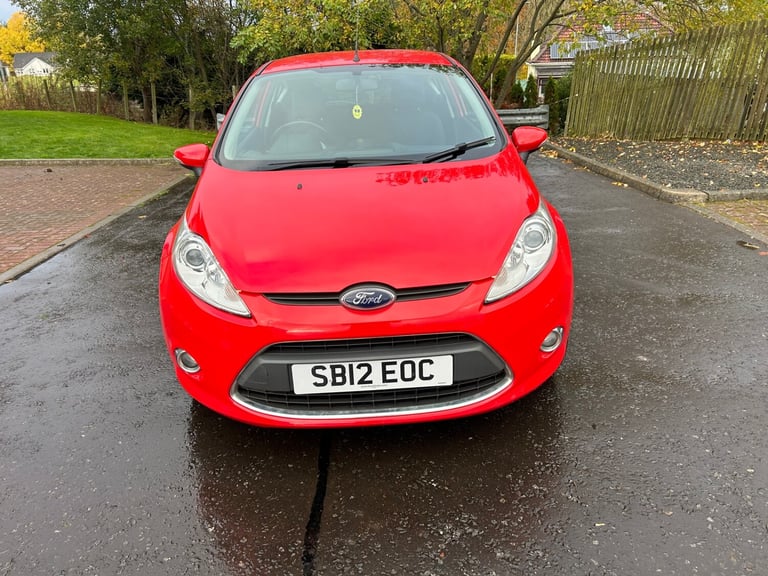 2012 Ford Fiesta 1.25 Zetec 3dr [82] HATCHBACK Petrol Manual