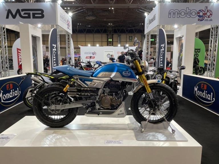 Mondial HPS 125 Ubbiali Edition 2024 Modern Classic Retro Cafe Racer Motorcyc...