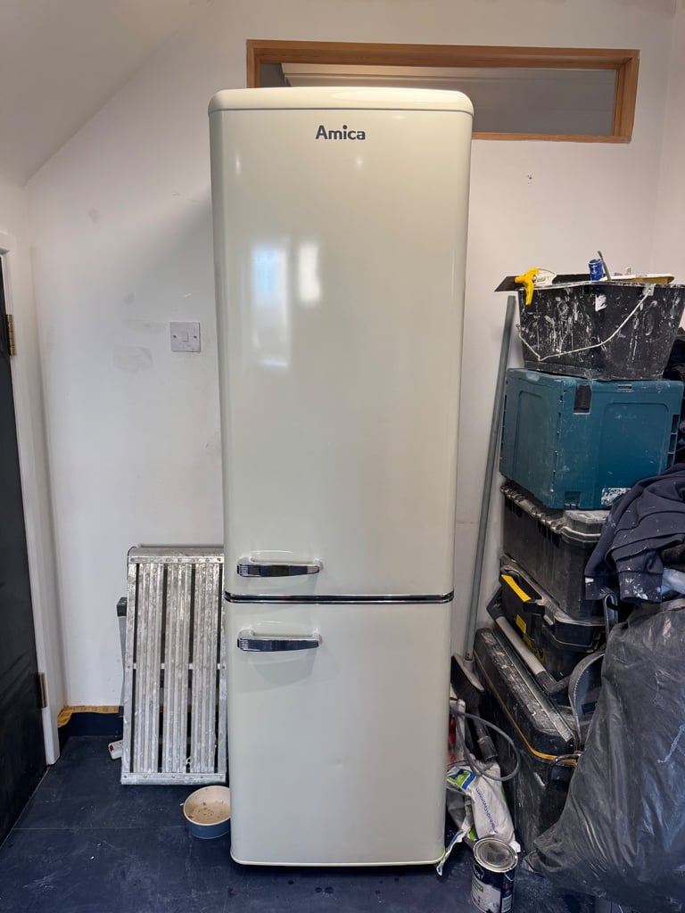 Amica cream  70/30 fridge freezer