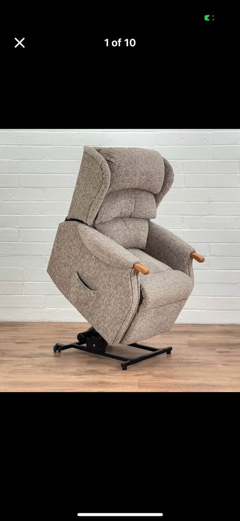 Riser recliner chair - for help with mobility 