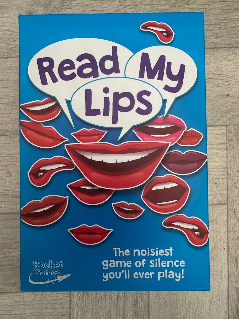 Read my lips fun game kids 8+ 