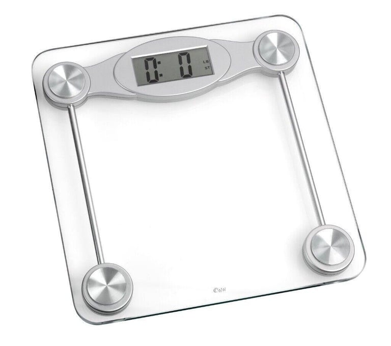 Weight Watchers 8946U Glass Precision Electronic Scale Bathroom Scales