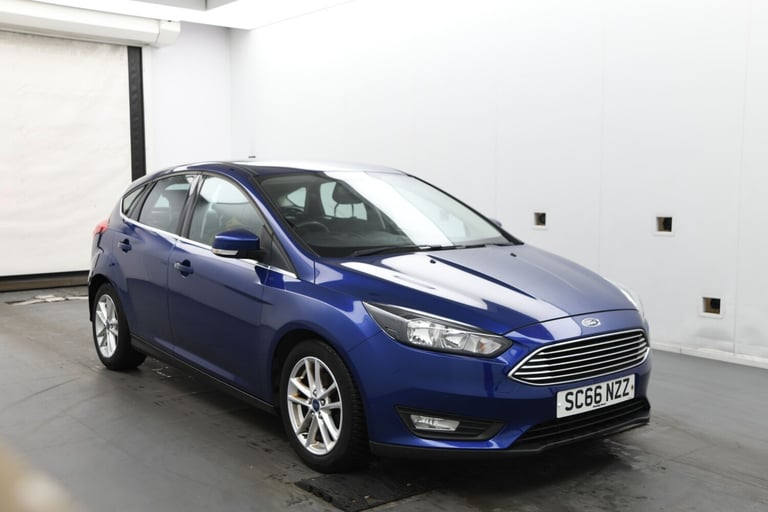 2017 FORD FOCUS 1.0 T EcoBoost Zetec Blue Manual Petrol