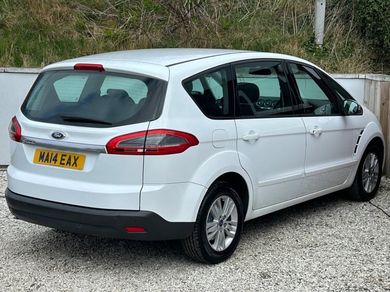 2014 Ford S-Max 1.6 TDCi Zetec 5dr (1 year warranty and breakdown cover) MPV Diesel Manual
