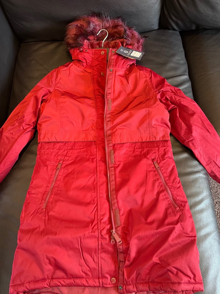 image for Regatta Lyanna Waterproof Parka – Cabernet – Size 10 / S