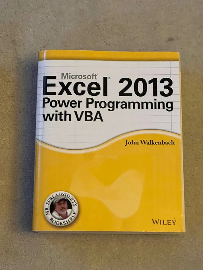image for Microsoft Excel 2013 power programming book 