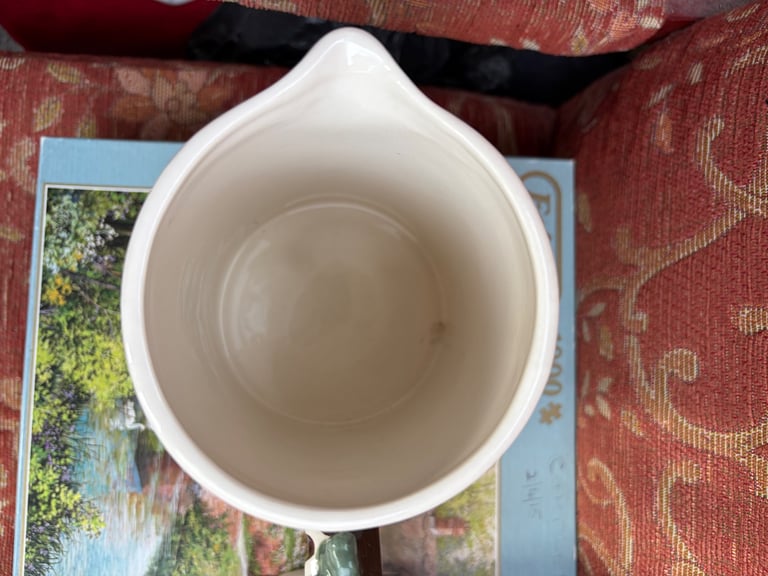 Large pair of hand painted Christmas 