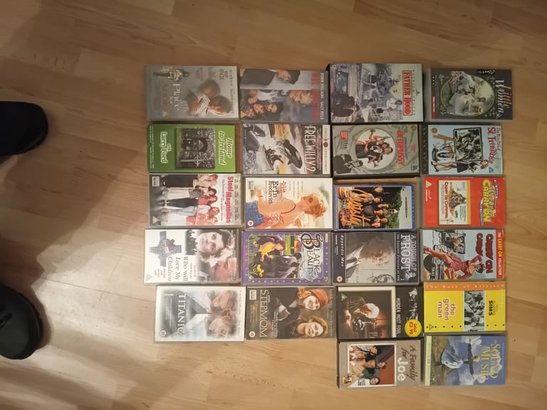 Video tapes 66 job lot