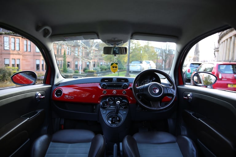 FIAT 500 0.9 TWINAIR SPORT PETROL RED DUALOGIC AUTO AUTOMATIC+WARRANTY