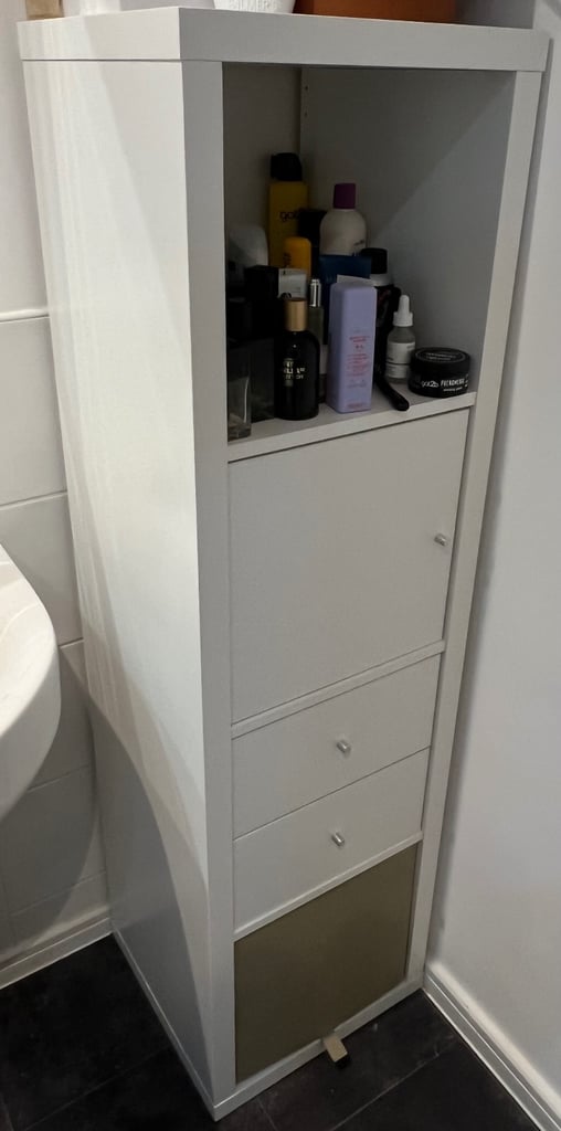 IKEA Kallax Shelving unit with cupboard & draws