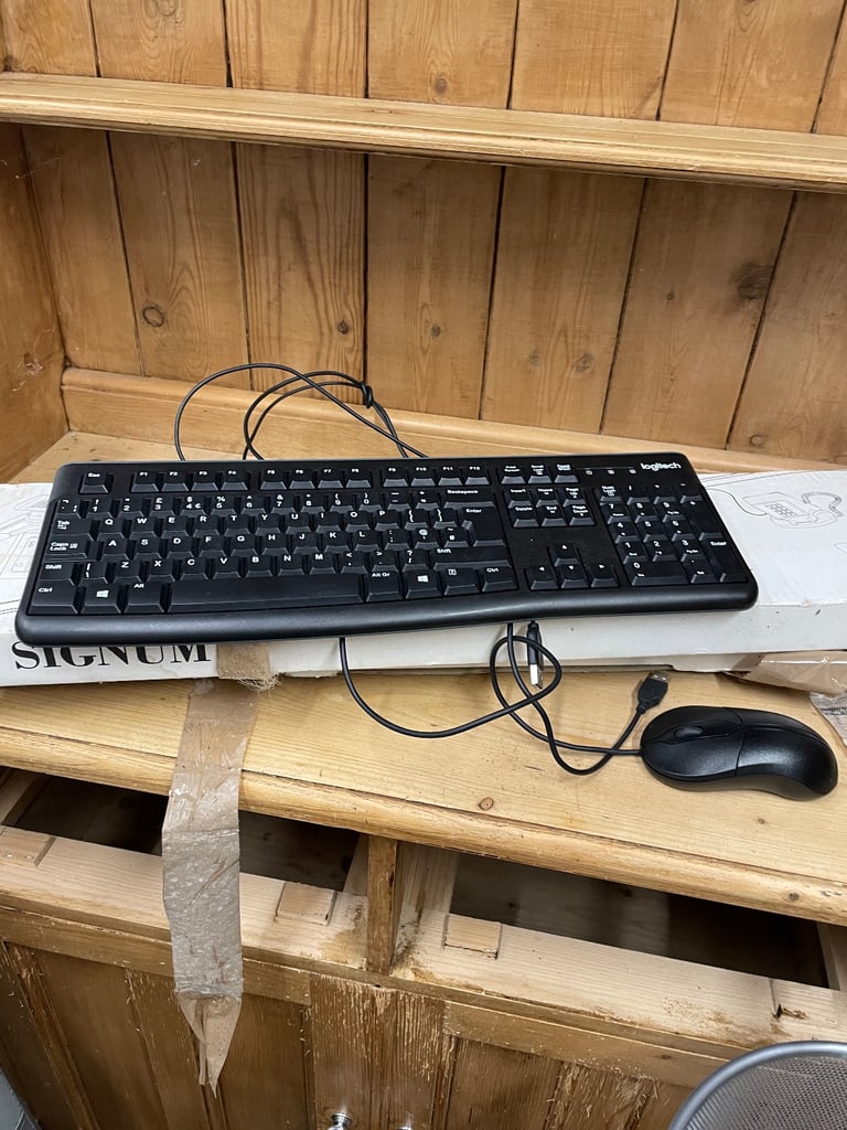 Keyboard mouse and laptop holder