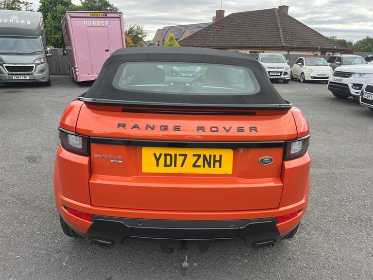2017 Land Rover Range Rover Evoque 2.0 TD4 HSE Dynamic Lux 2dr Auto CONVERTIBLE DIESEL Automatic