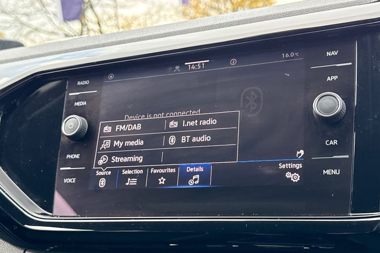 2022 Volkswagen T-Cross 1.0 TSI Black Edition 5dr | Parking Sensors  |  App Connect SUV PETROL Ma...