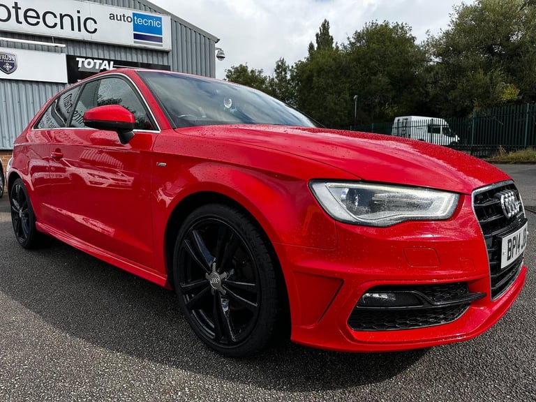 2014 Audi A3 1.4 TFSI S line Euro 6 (s/s) 3dr HATCHBACK Petrol Manual