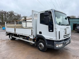 Iveco Eurocargo 75E16 2008 58 7.5 ton dropside truck with tail lift Manaul 