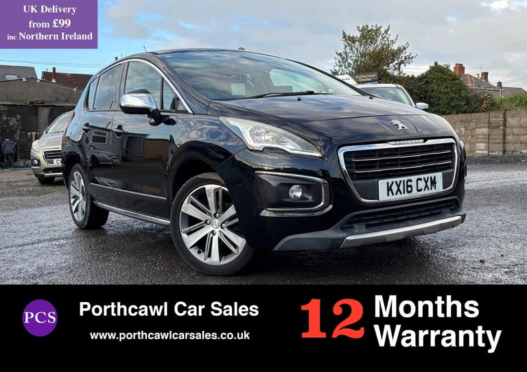 2016 Peugeot 3008 1.6 BlueHDi 120 Allure 5dr HATCHBACK Diesel Manual
