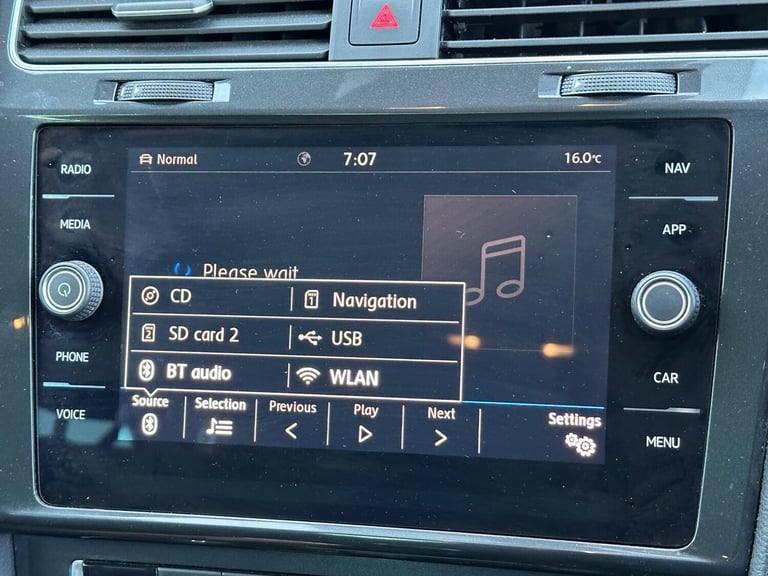 2019 Volkswagen Golf 1.6 TDI Match Euro 6 (s/s) 5dr HATCHBACK Diesel Manual