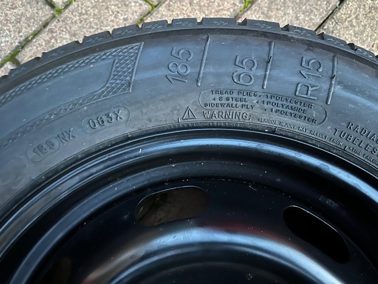 Full Size Spare Wheel 185/65 R15 Citroen PCD 4x108
