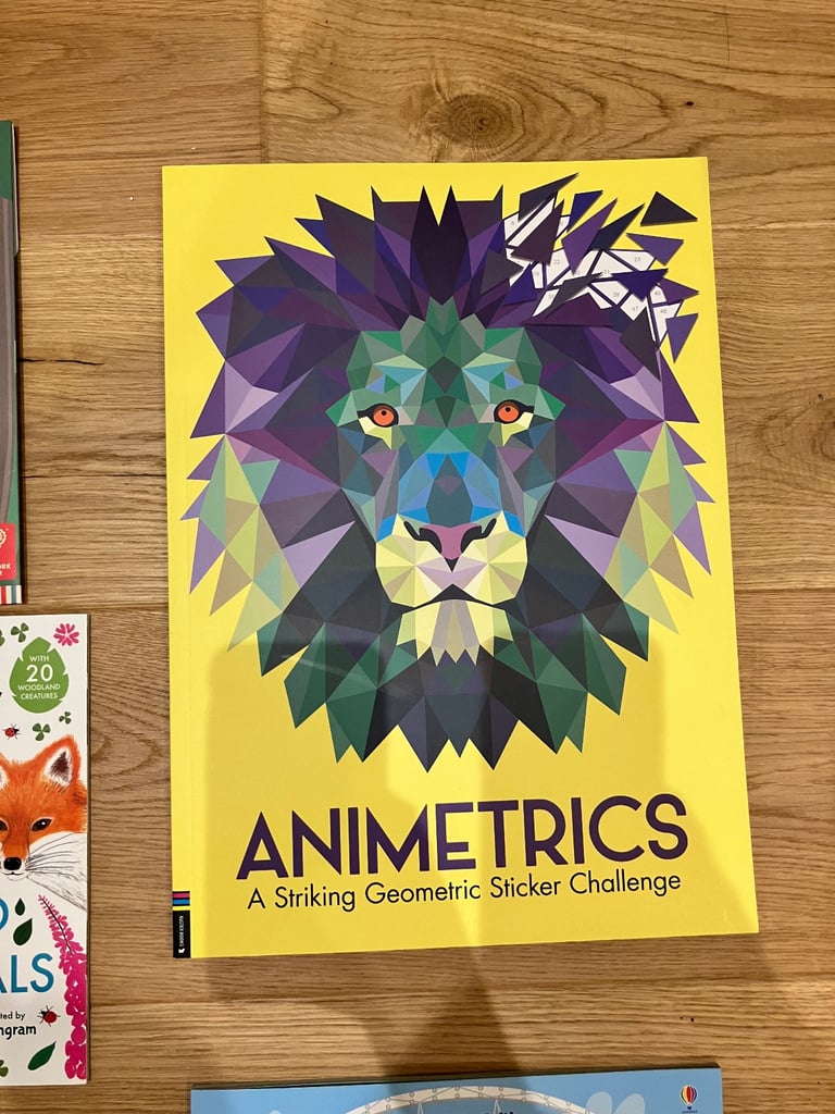 Brand new kids sticker, arts & crafts- football, horses, nature