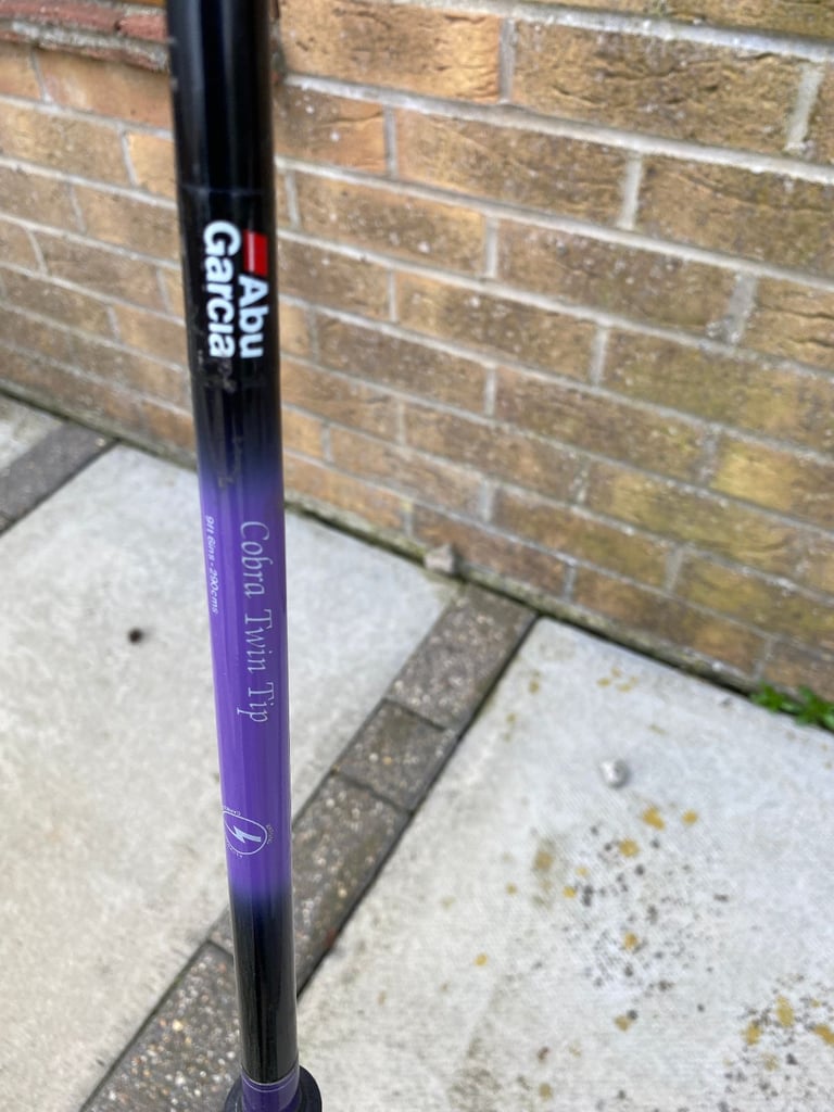 Fishing Rod Abu Garcia cobrat twin tip  with bag 2 metres 860 good condition  £50 ovno