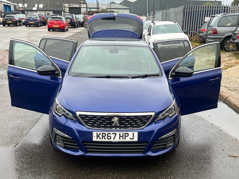 2017 Peugeot 308 1.2 PureTech 130 GT Line 5dr HATCHBACK Petrol Manual