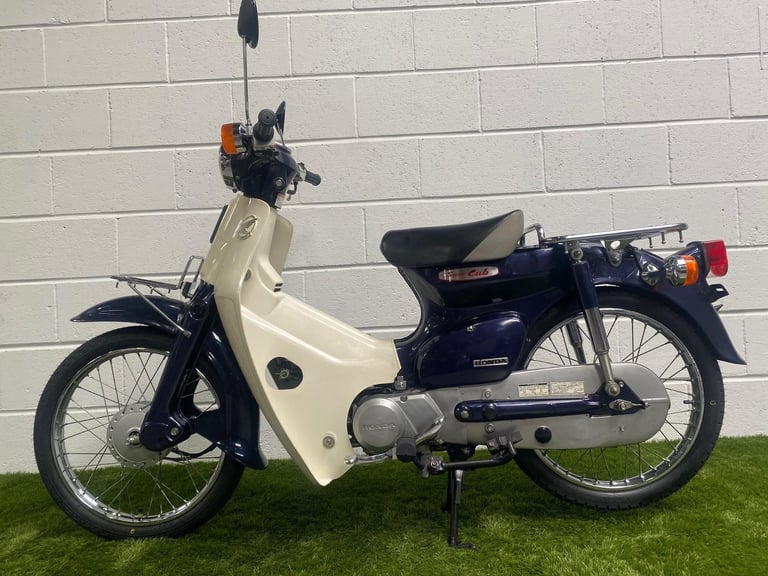 2007 JDM Honda C50 DX CDi in purply-blue