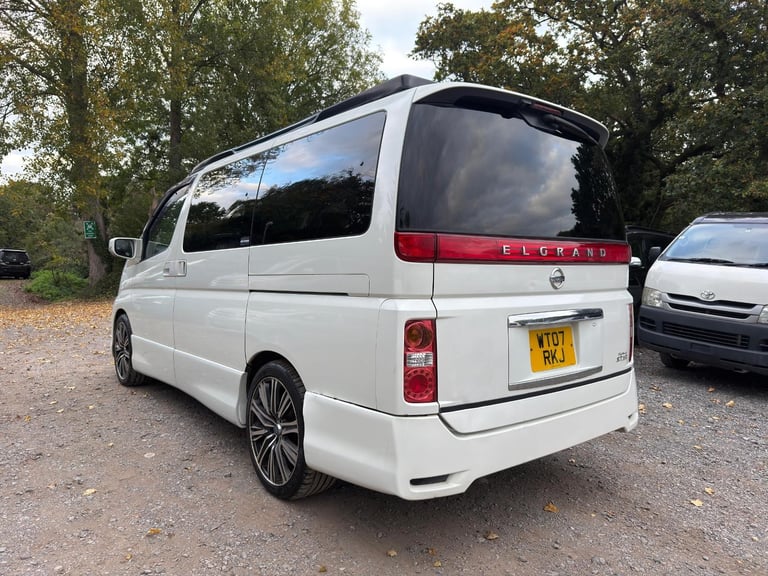 2007 Nissan Elgrand POP TOP 4 Berth Full Camper Conversion