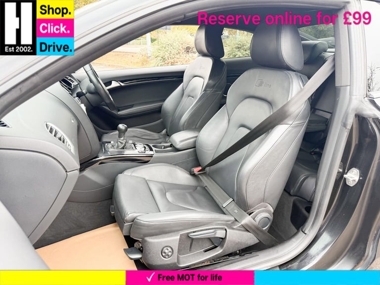 2013 Audi A5 2.0 TDI Black Edition Coupe 2dr Diesel Manual Euro 5 (s/s) (177 ps) COUPE Diesel Manual