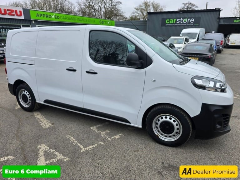 2023 Citroen Dispatch E 1000 75 kWh Enterprise M in white, 12,000 miles, full service history, 1 ...