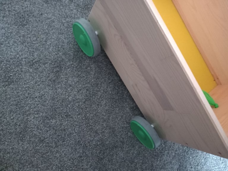 Ikea toy box on wheels.